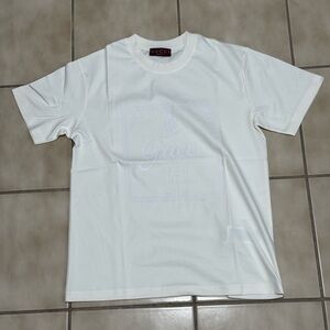 Gucci White Short Sleeve Logo Tee